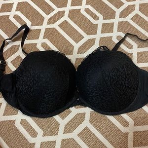 VS BRA 36DDD push up black